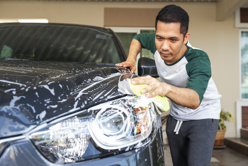 manual car washing | Luxe Wash